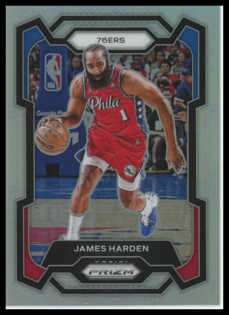 2023-24 Panini Prizm - James Harden #98 Silver Prizm