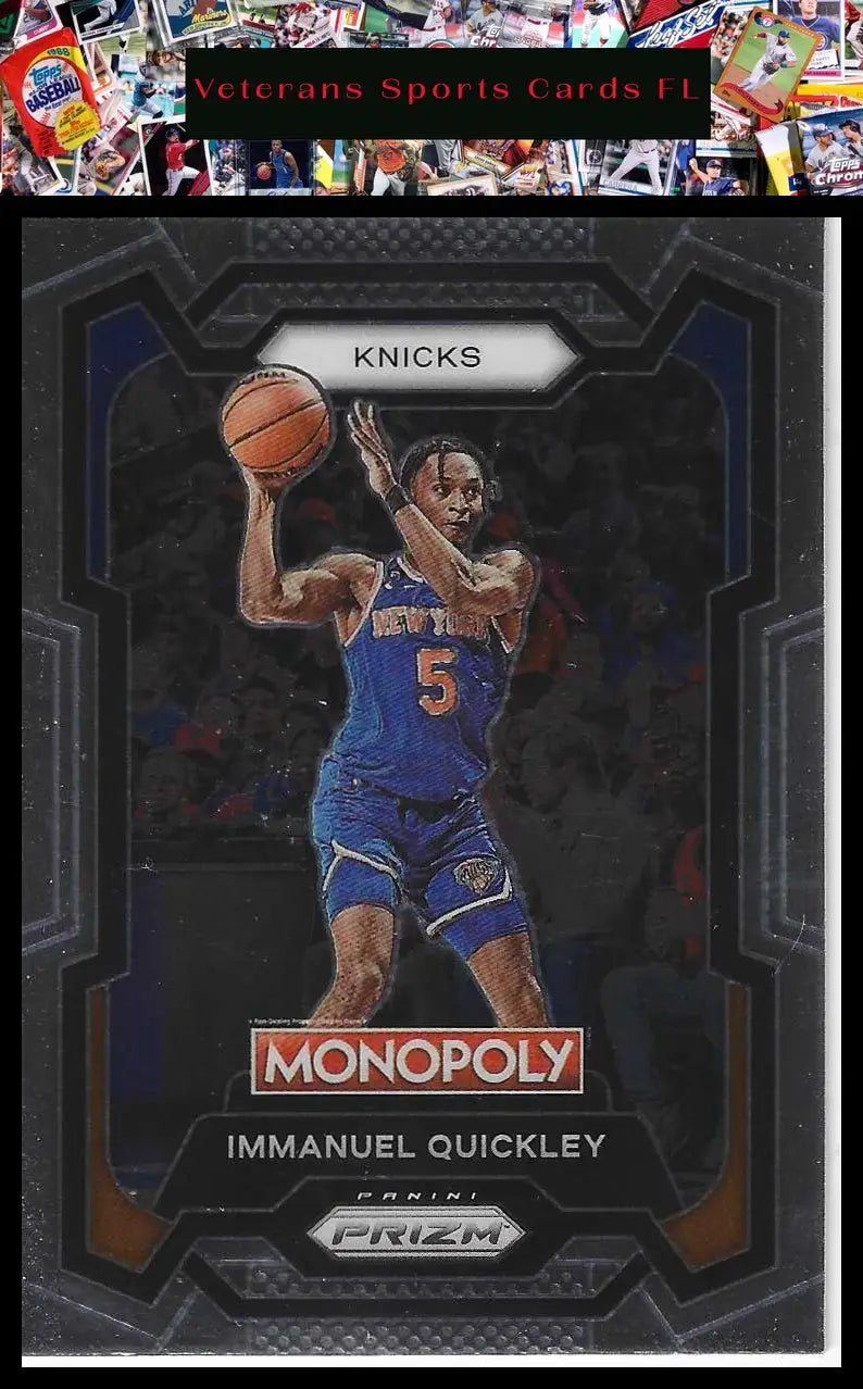 2023-24 Panini Prizm Monopoly #14 Nick Smith Jr. - Basketball Card Single