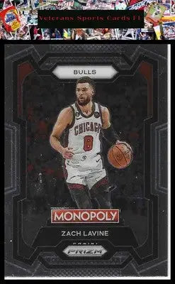 2023-24 Panini Prizm Monopoly #17 Zach Lavine