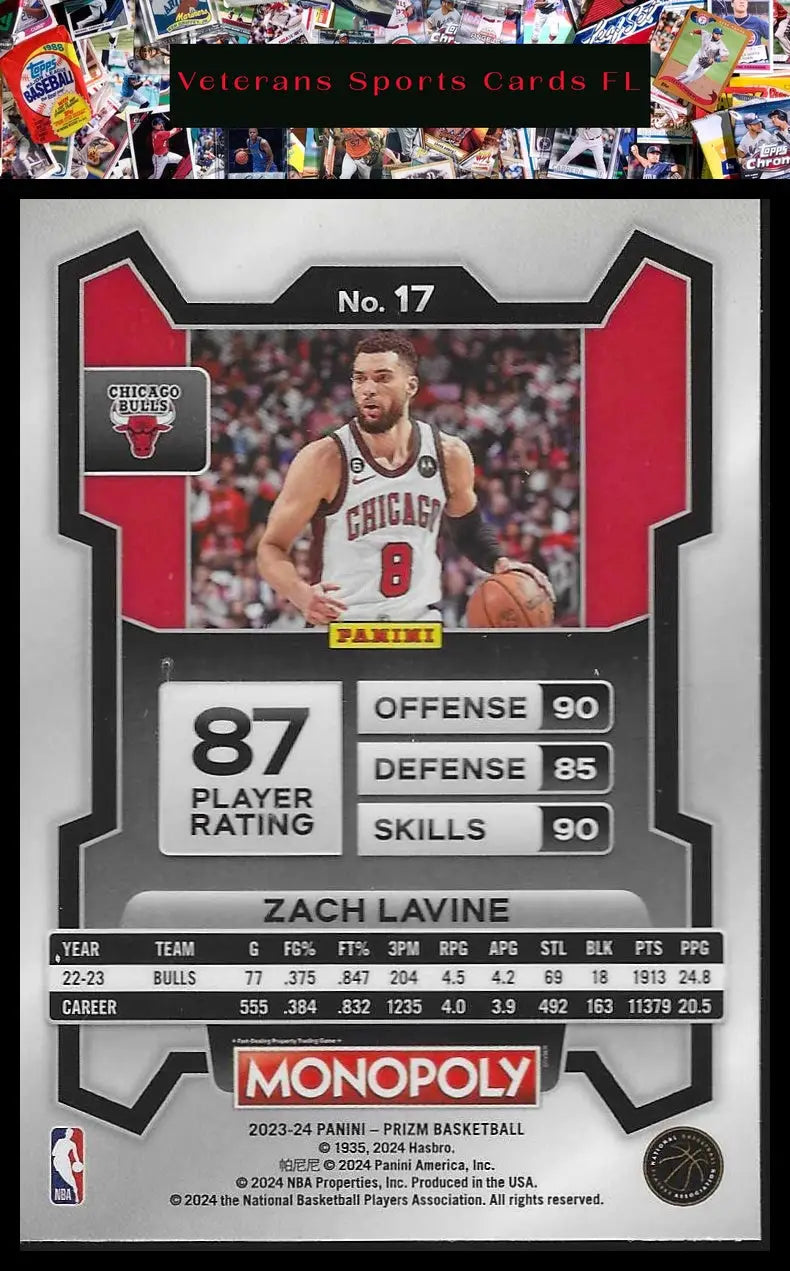 2023-24 Panini Prizm Monopoly #24 Dereck Lively II - Basketball Card Single