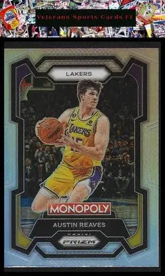2023-24 Panini Prizm Monopoly #42 Austin Reaves Silver