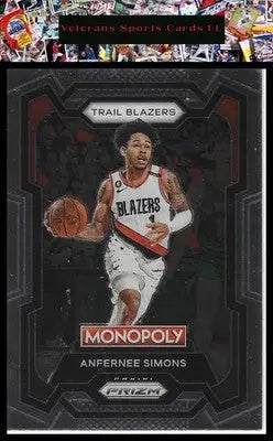 2023-24 Panini Prizm Monopoly #74 Anfernee Simons - Basketball Card Single