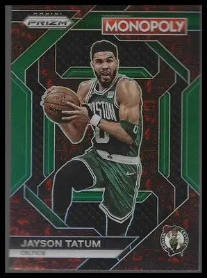 2023-24 Panini Prizm Monopoly #PS2 Jayson Tatum All-Star Monopoly Red Pattern