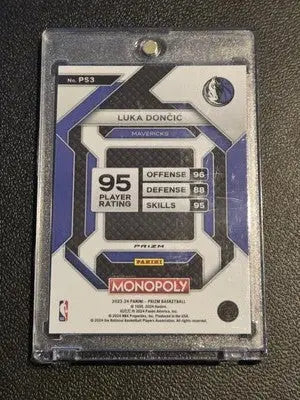 2023-24 Panini Prizm Monopoly #PS3 Luka Doncic All-Star Purple - Basketball Card Single