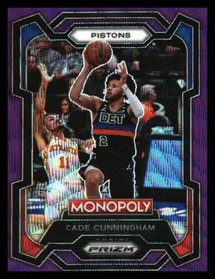 2023-24 Panini Prizm Monopoly Purple #25 Cade Cunningham