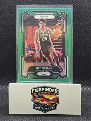 2023-24 Panini Prizm - Sidy Cissoko #173 Green Prizm (RC) - Basketball Card Single