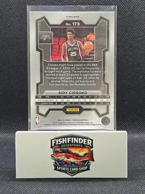 2023-24 Panini Prizm - Sidy Cissoko #173 Green Prizm (RC) - Basketball Card Single