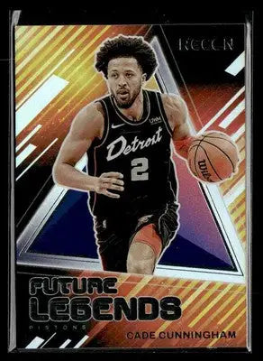 2023-24 Panini Recon #4 Cade Cunningham Future Legends - Basketball Card Single