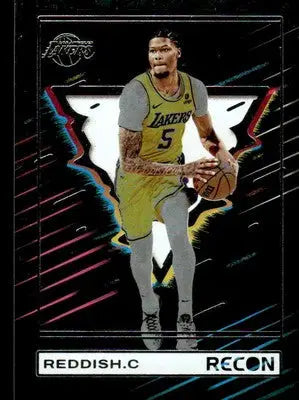 2023-24 Panini Recon #6 Cam Reddish Base Los Angeles Lakers - Basketball Card Single