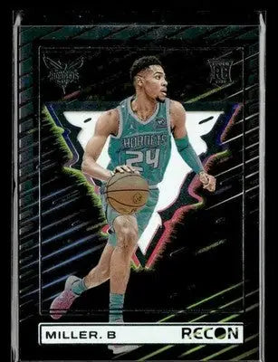 2023-24 Panini Recon Brandon Miller #233 Base RC Charlotte Hornets - Basketball Card Single