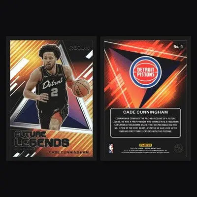 2023-24 Panini Recon Future Legends Cade Cunningham #4 Insert Pistons