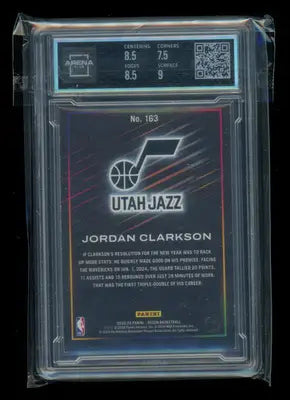2023-24 Panini Recon Holo Purple Jordan Clarkson #163 29/75 Arena Club 8 - Basketball Card Single