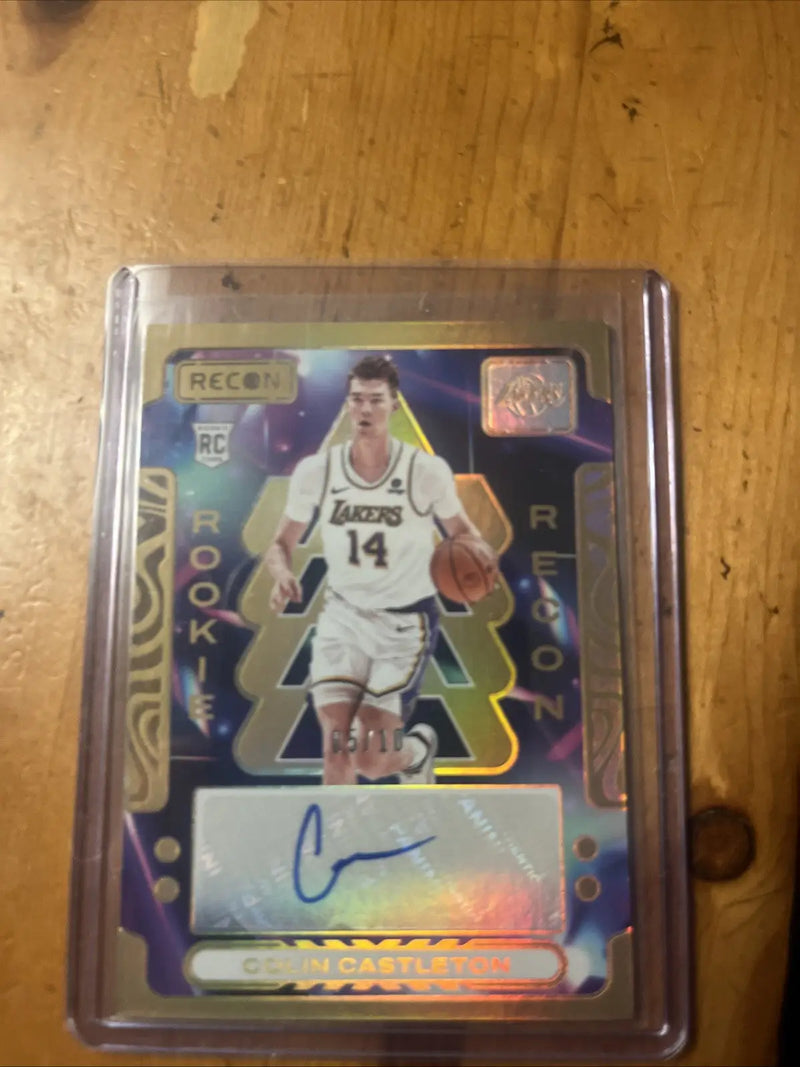 D’Moi Hodge autographed rookie basketball card from 2023-24 Panini Recon True Potential Signatures