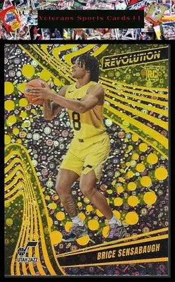 2023-24 Panini Revolution #128 Brice Sensabaugh Blizzard