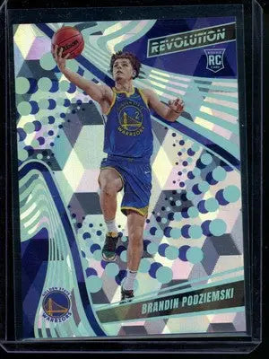 2023-24 Panini Revolution Brandin Podziemski #121 Cubic 32/50 RC Basketball - Basketball Card Single