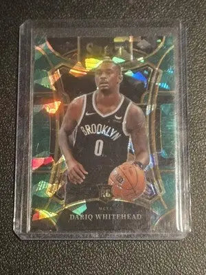 2023-24 Panini Select #308 Dariq Whitehead Green Ice Prizms - Basketball Card Single