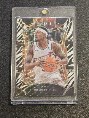 2023-24 Panini Select #354 Bradley Beal Zebra Prizms Case Hit - Basketball Card Single