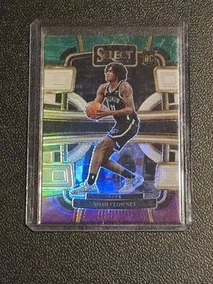 2023-24 Panini Select #73 Noah Clowney Green White Purple Prizms - Basketball Card Single