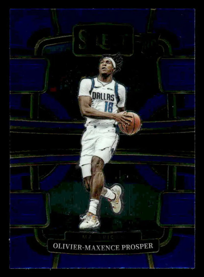 2023-24 Panini Select #85 Olivier-Maxence Prosper Blue (Retail Base) - Basketball Card Single