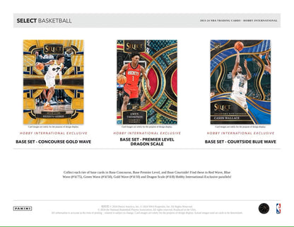 2023-24 Panini Select Basketball International Hobby Box