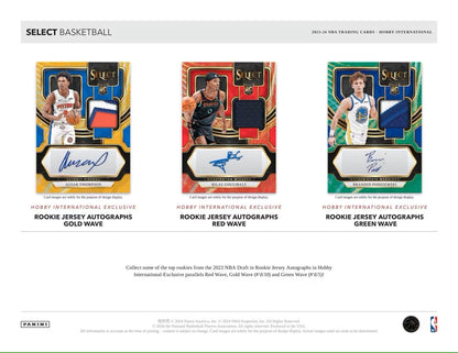 2023-24 Panini Select Basketball International Hobby Box