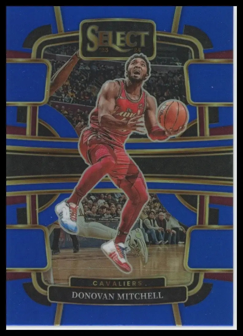 2023-24 Panini Select Blue Concourse Donovan Mitchell #38 Cleveland Cavaliers