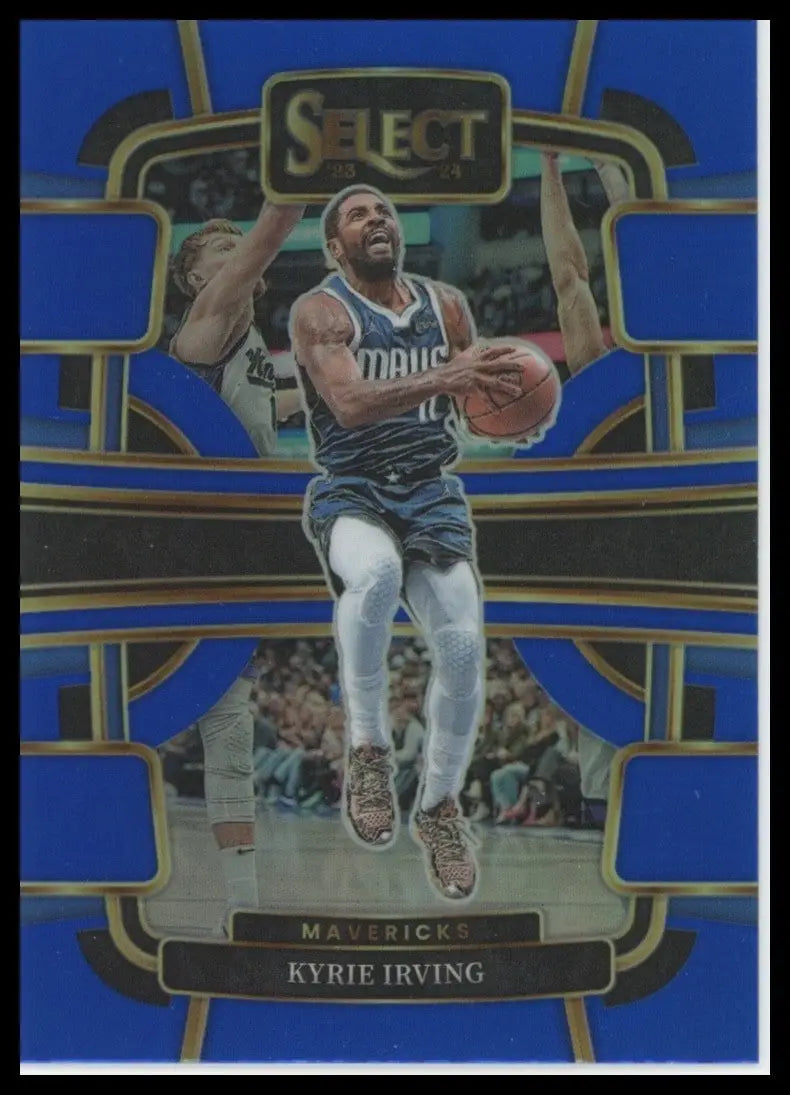 2023-24 Panini Select Blue Concourse Kyrie Irving #21 Dallas Mavericks Card NBA - Basketball Card Single