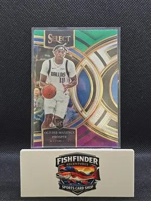 2023-24 Panini Select-Premier Level Olivier-Maxence Prosper #112 Green/Purple - Basketball Card Single