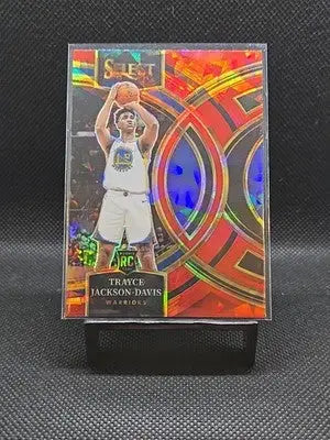 2023-24 Panini Select - Premier Level Trayce Jackson-Davis #117 Red Cracked Ice - Basketball Card Single