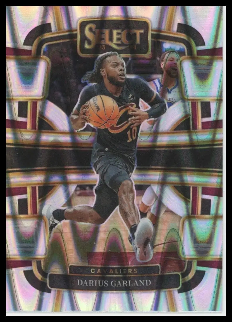 2023-24 Panini Select Tectonic Concourse Darius Garland #50 Cleveland Cavaliers - Basketball Card Single