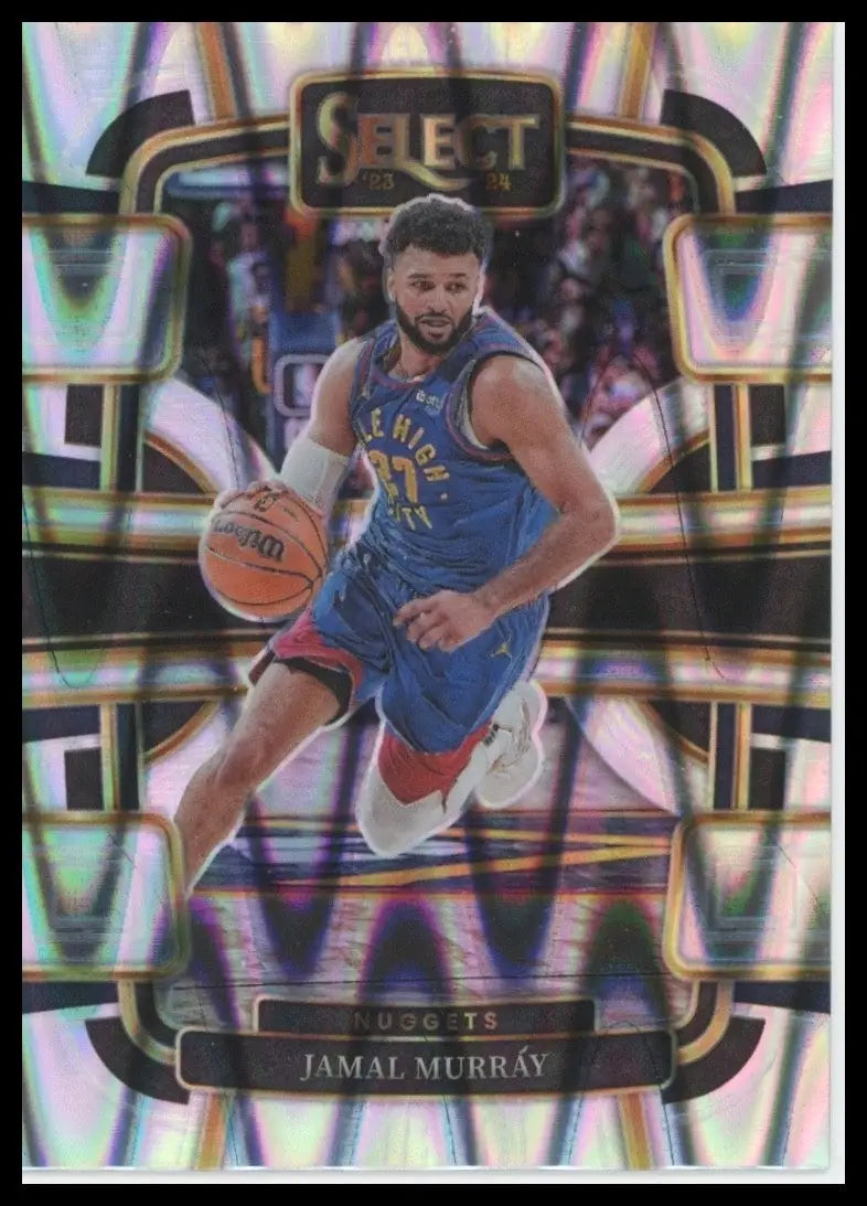 2023-24 Panini Select Tectonic Concourse Jamal Murray #35 Denver Nuggets Card - Basketball Card Single