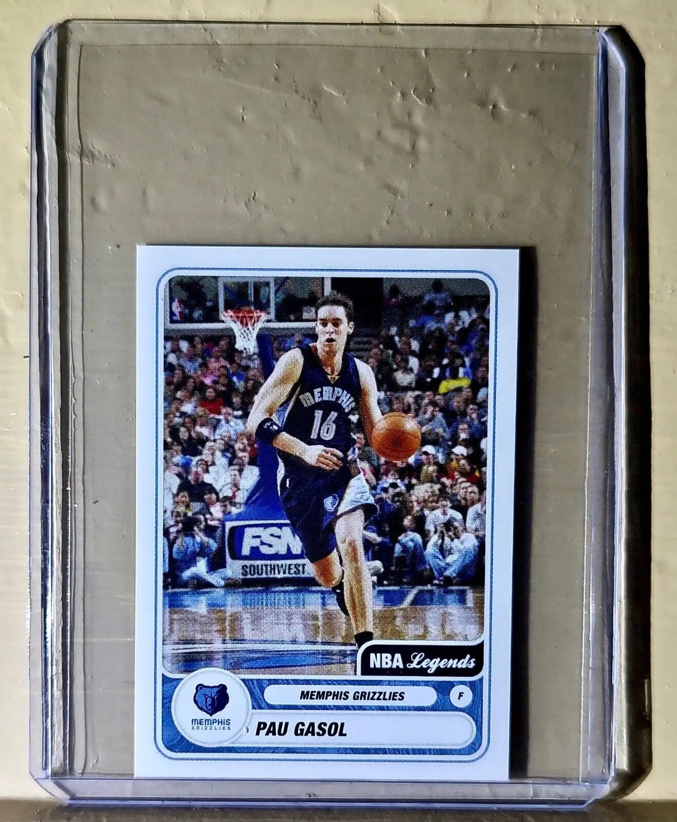 2023-24 Pau Gasol Panini NBA Basketball #504 Sticker NBA Legends - Basketball Card Single