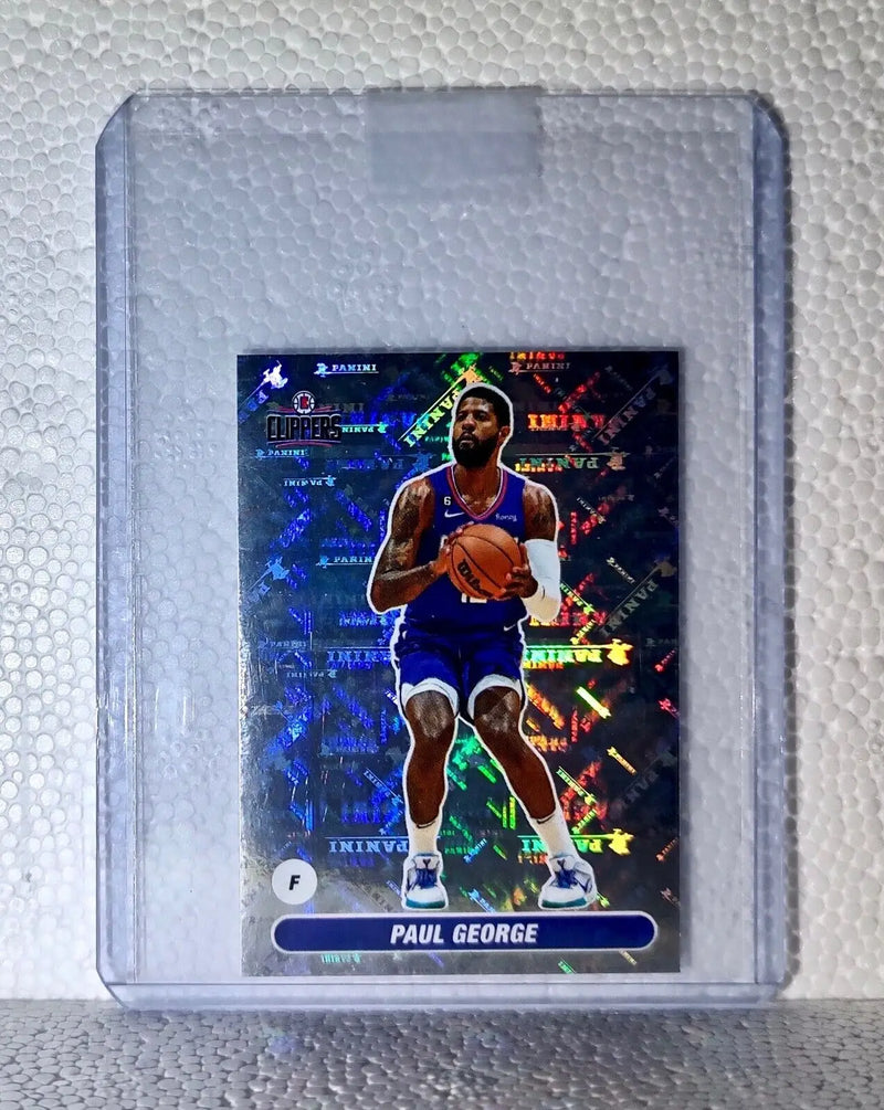 2023-24 Paul George Panini NBA Basketball #349 Sticker Los Angeles Clippers - Basketball Card Single
