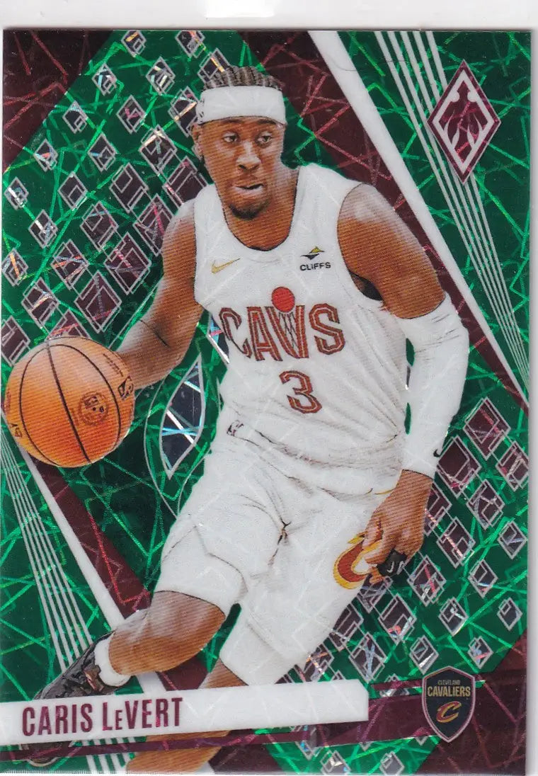 2023-24 PHOENIX #206 CARIS LEVERT GREEN VELOCITY 22/175- CLEVELAND CAVALIERS - Basketball Card Single