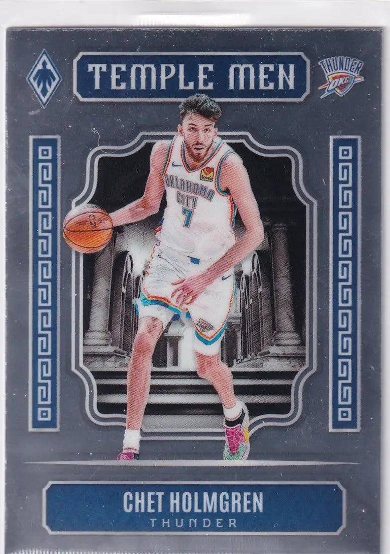 2023-24 PHOENIX #21 CHET HOLMGREN TEMPLE MEN- OKLAHOMA CITY THUNDER