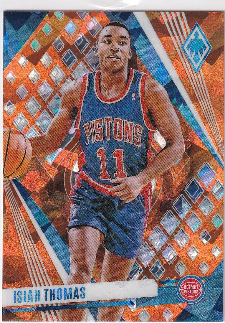 2023-24 PHOENIX #235 ISIAH THOMAS CRACKED ICE 177/249- DETROIT PISTONS