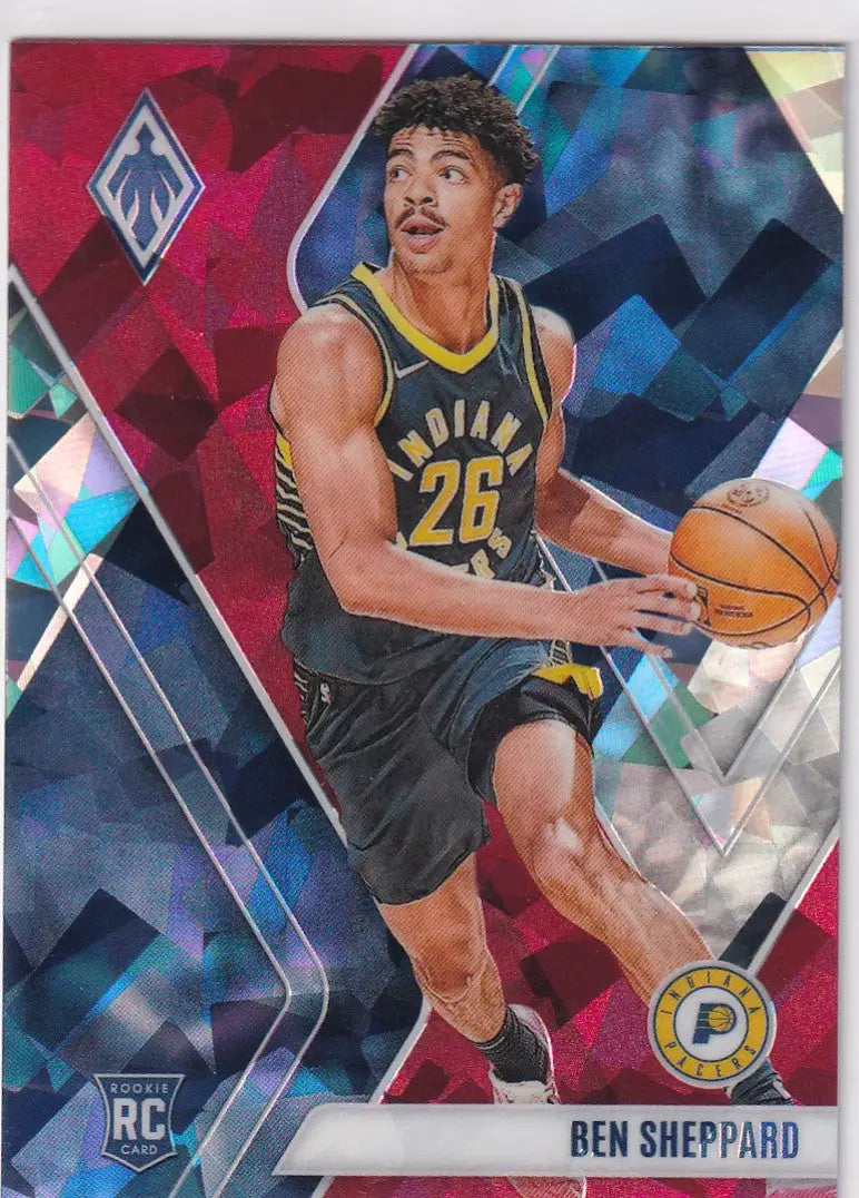 2023-24 PHOENIX #253 BEN SHEPPARD CRACKED ICE- INDIANA PACERS - Basketball Card Single
