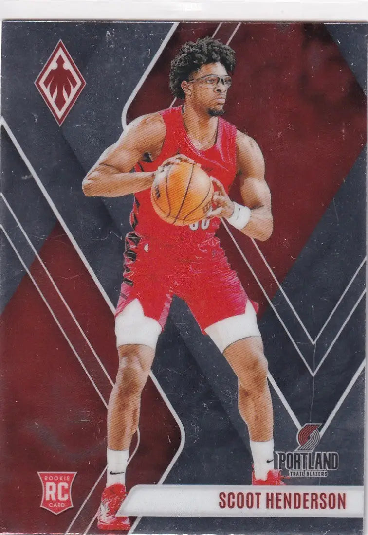 2023-24 PHOENIX #298 SCOOT HENDERSON- PORTLAND TRAIL BLAZZERS - Basketball Card Single