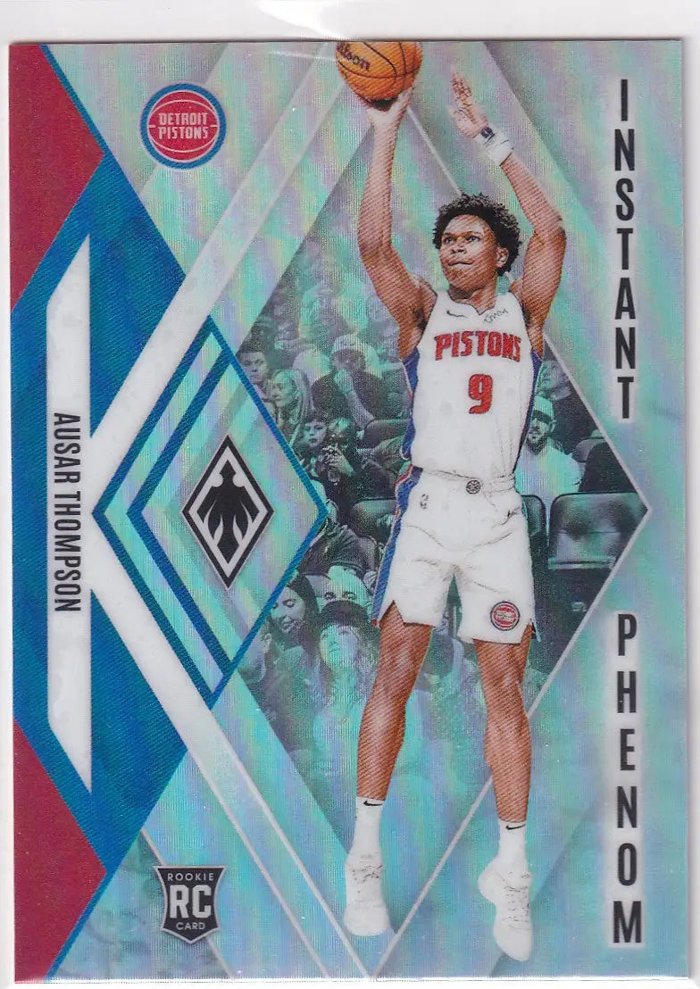 2023-24 PHOENIX #4 AUSAR THOMPSON INSTANT PHENOM SILVER- DETROIT PISTONS