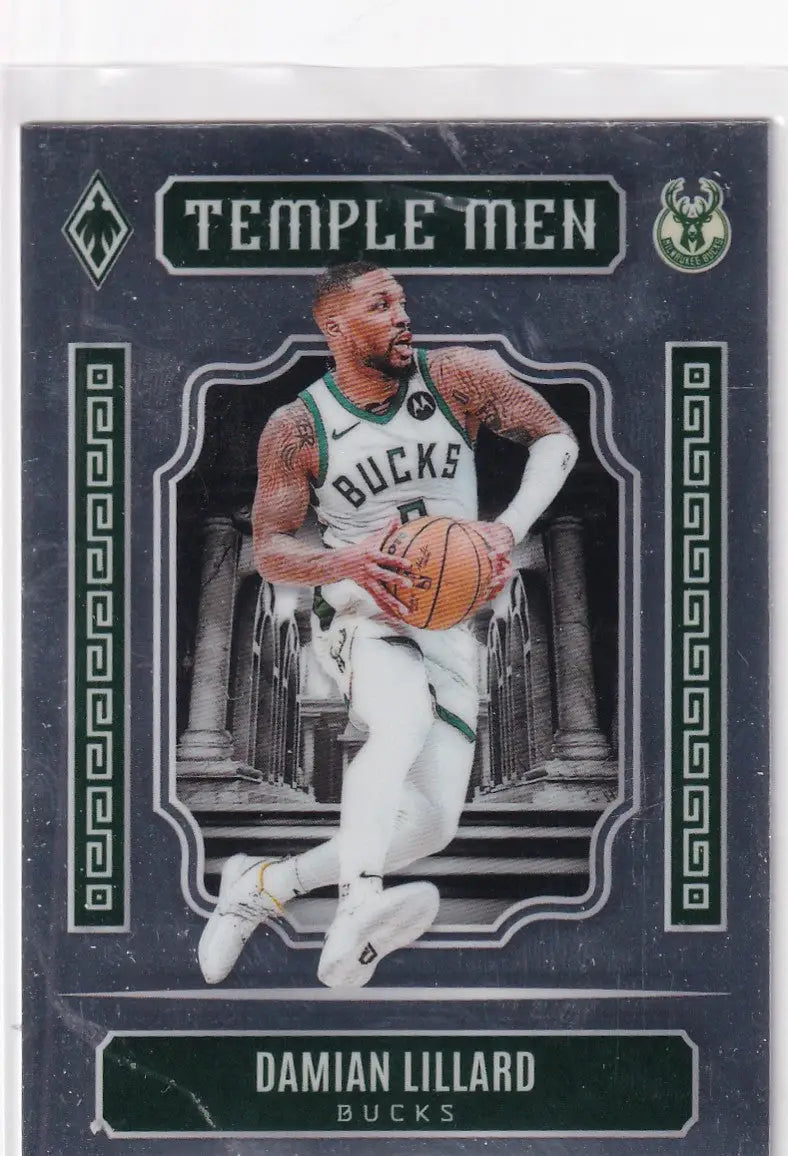 2023-24 PHOENIX #5 DAMIAN LILLARD TEMPLE MEN- MILWAUKEE BUCKS - Other