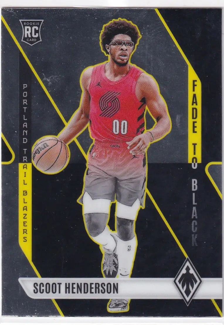 2023-24 PHOENIX #6 SCOOT HENDERSON FADED BLACK- PORTLAND TRAIL BLAZZERS - Other