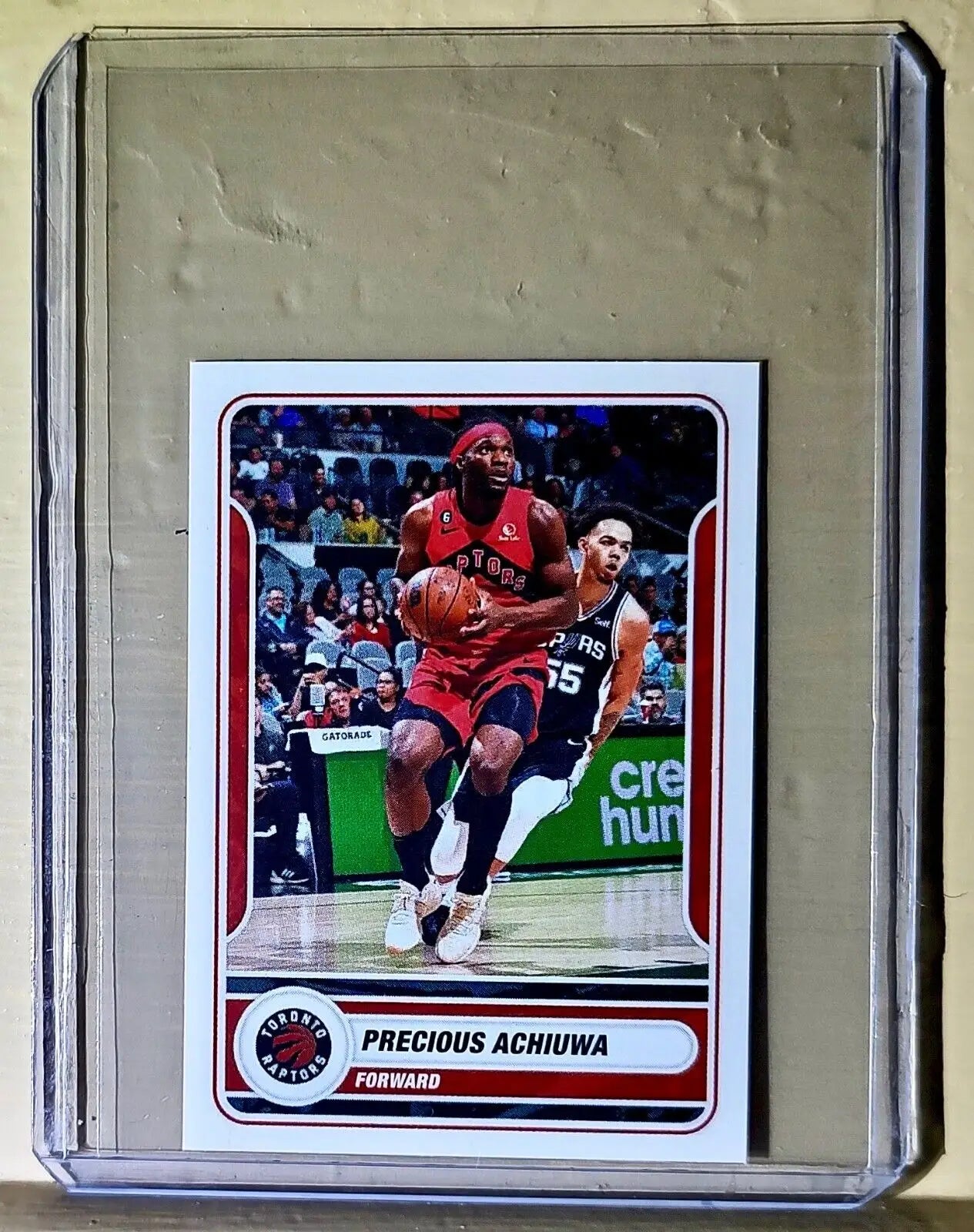 2023-24 Precious Achiuwa Panini NBA Basketball #276 Sticker Toronto Raptors - Basketball Card Single