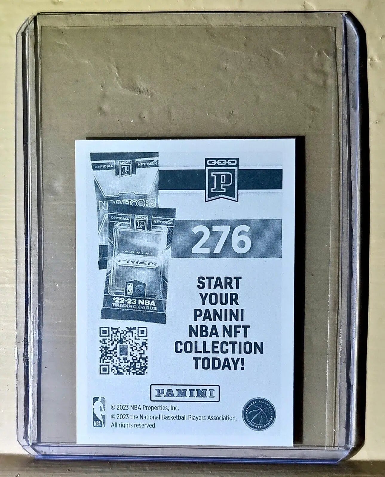 2023-24 Precious Achiuwa Panini NBA Basketball #276 Sticker Toronto Raptors - Basketball Card Single