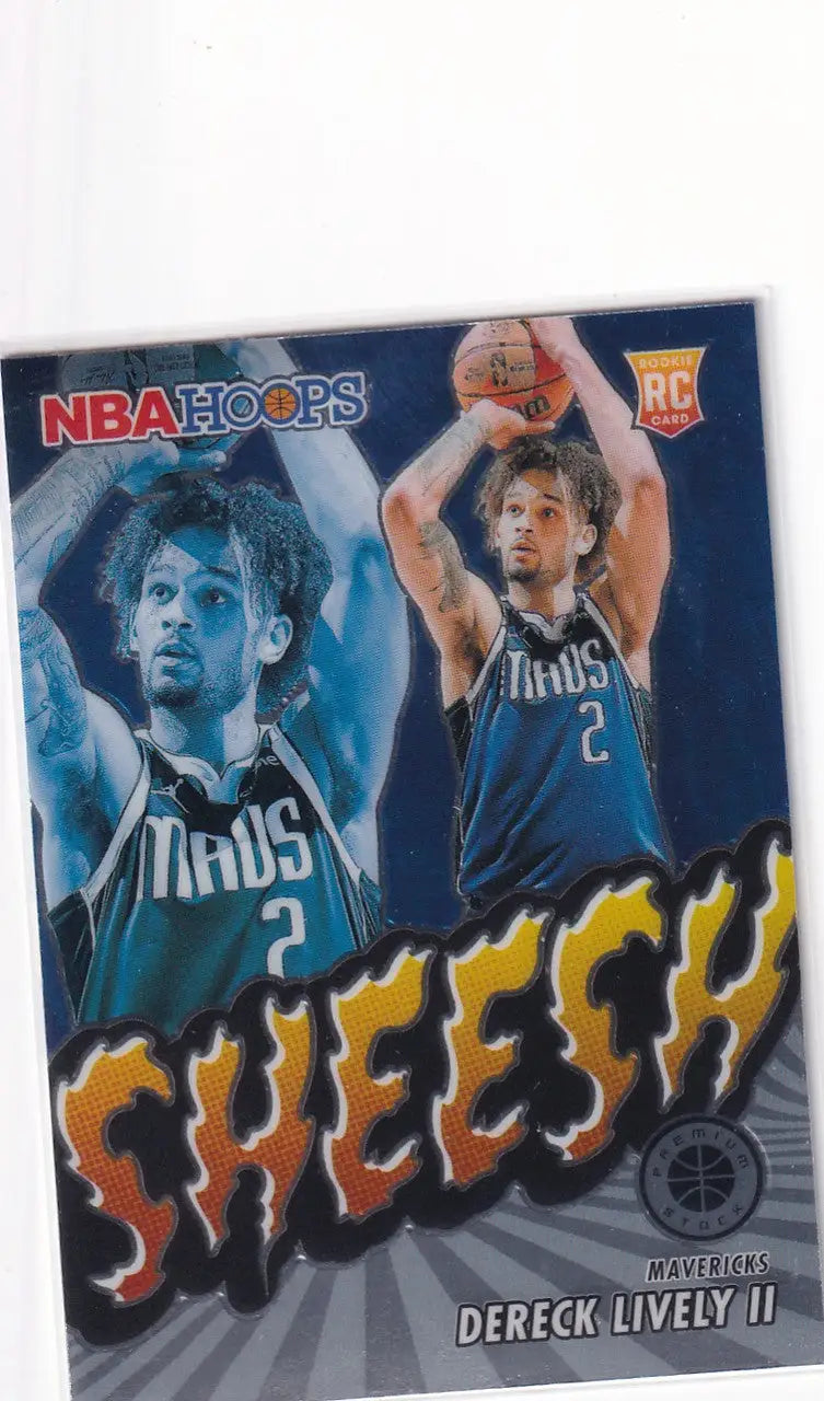 2023-24 PREMIUM STOCK #13 DERECK LIVELY SHEESH- DALLAS MAVERICKS