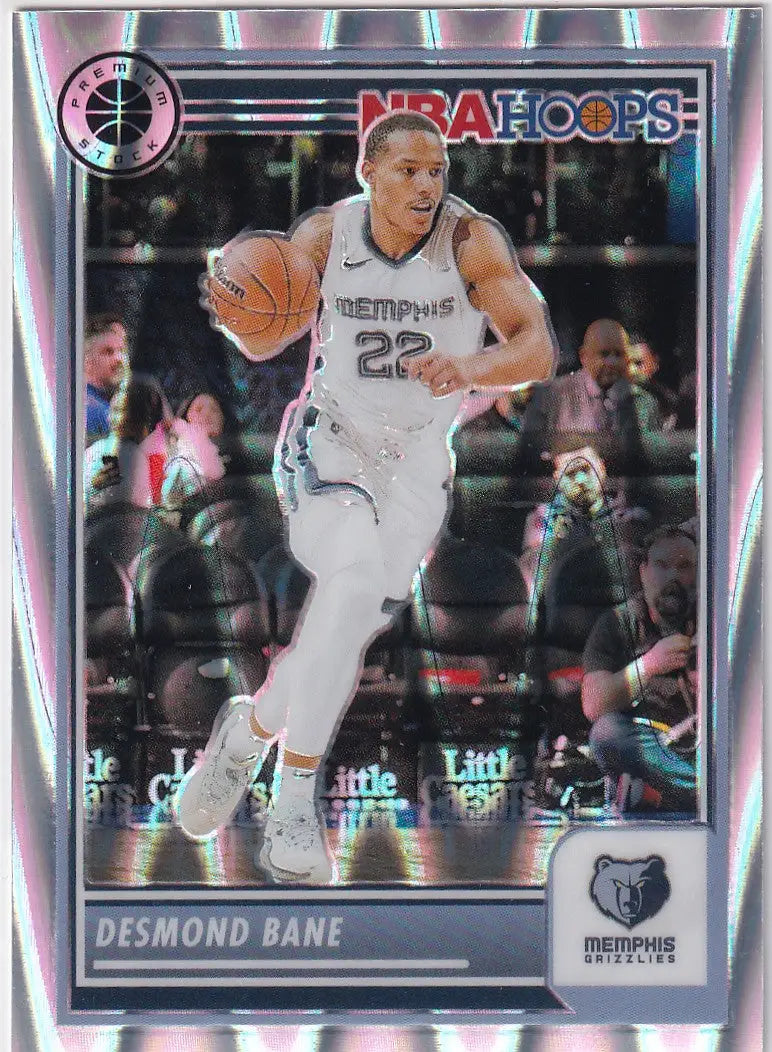 2023-24 PREMIUM STOCK #141 DESMOND BANE SIESMIC- GRIZZLIES MEMPHIS - Basketball Card Single