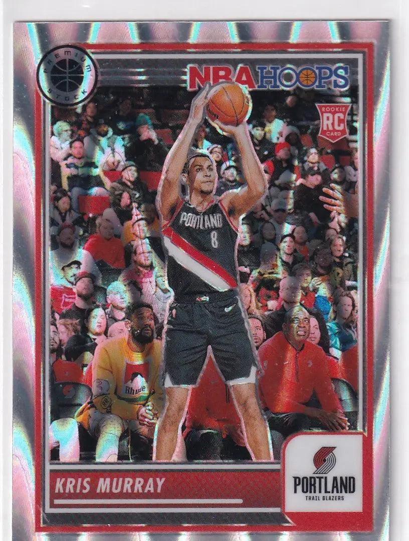 2023-24 PREMIUM STOCK #279 KRIS MURRAY RAY WAVE- PORTLAND TRAIL BLAZZERS - Basketball Card Single