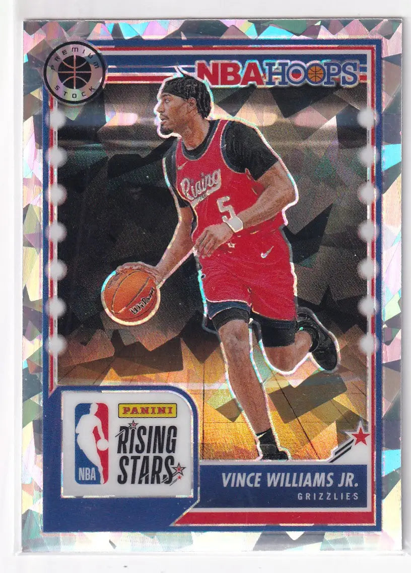2023-24 PREMIUM STOCK #292 VINCE WILLIAMS JR STAR CRACKED ICE- MEMPHIS GRIZZLIES - Basketball Card Single