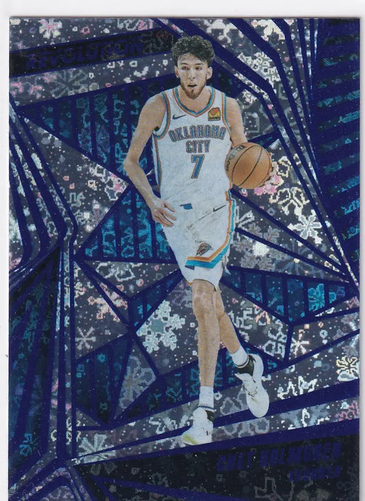2023-24 REVOLUTION #11 CHET HOLMGREN WINTER- OKLAHOMA CITY THUNDER - Basketball Card Single