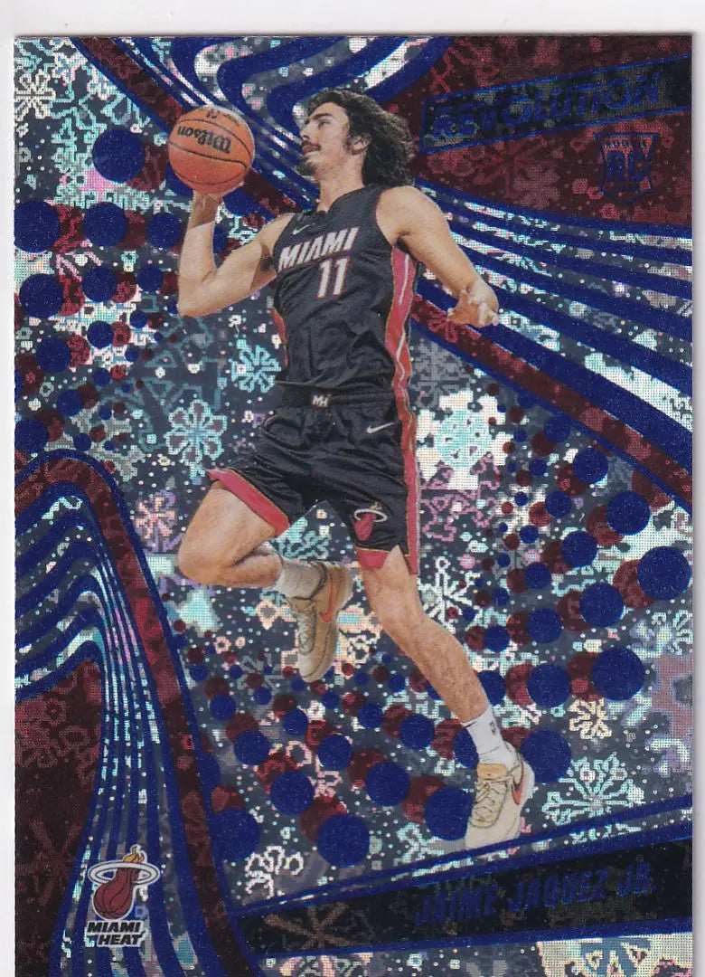 2023-24 REVOLUTION #114 JAMIE JAQUEZ JR WINTER- MIAMI HEAT - Basketball Card Single