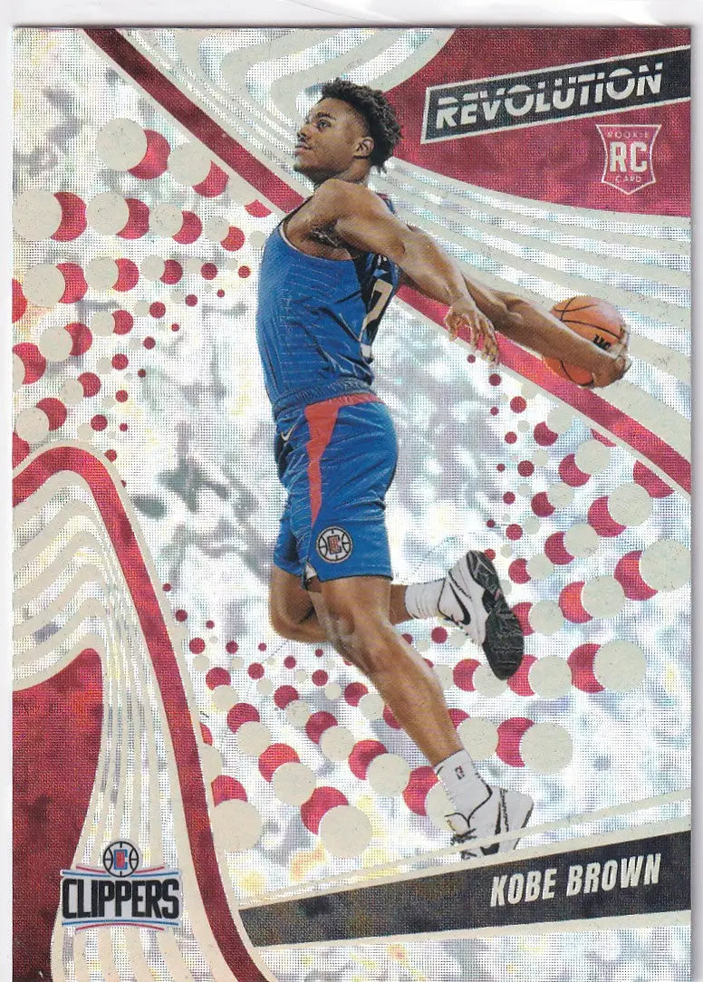 2023-24 REVOLUTION #130 KOBE BROWN AVALACHE- LOS ANGELES CLIPPERS - Basketball Card Single